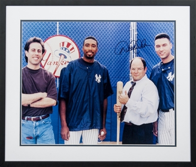 Derek Jeter Signed 16x20 Framed Seinfeld Photo (Steiner)